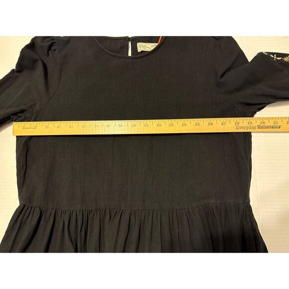 Superdry Anisa Embroidered Short Tiered Dress Size 6 - Picture 7 of 16